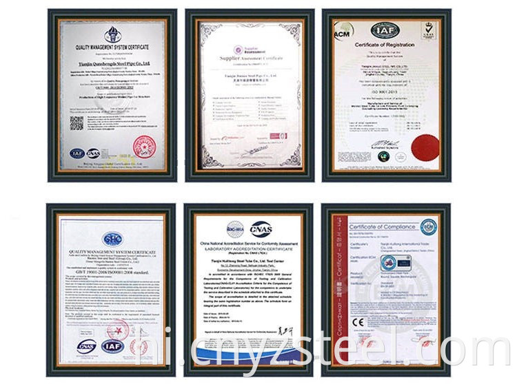 Our Certifications